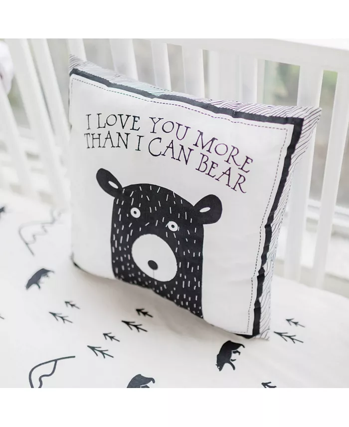 My Baby Sam Little Black Bear Decorative Pillow， 14