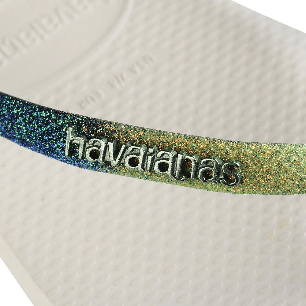 Chinelo Havaianas Slim Square Glitter Mix