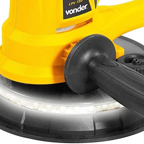 Lixadeira De Parede Com Led Vonder Amarelo 127 V