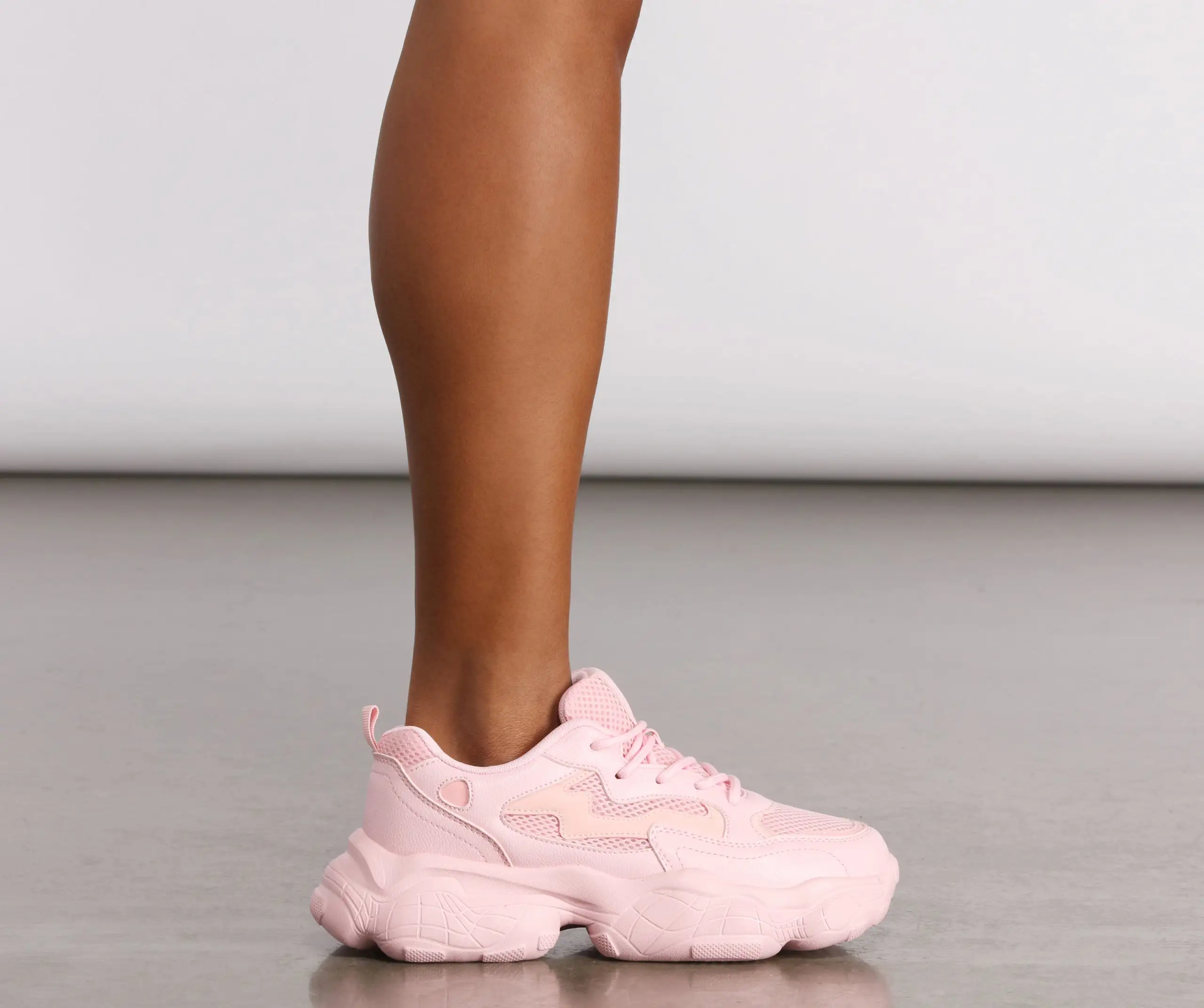 Pop of Color Chunky Sneakers