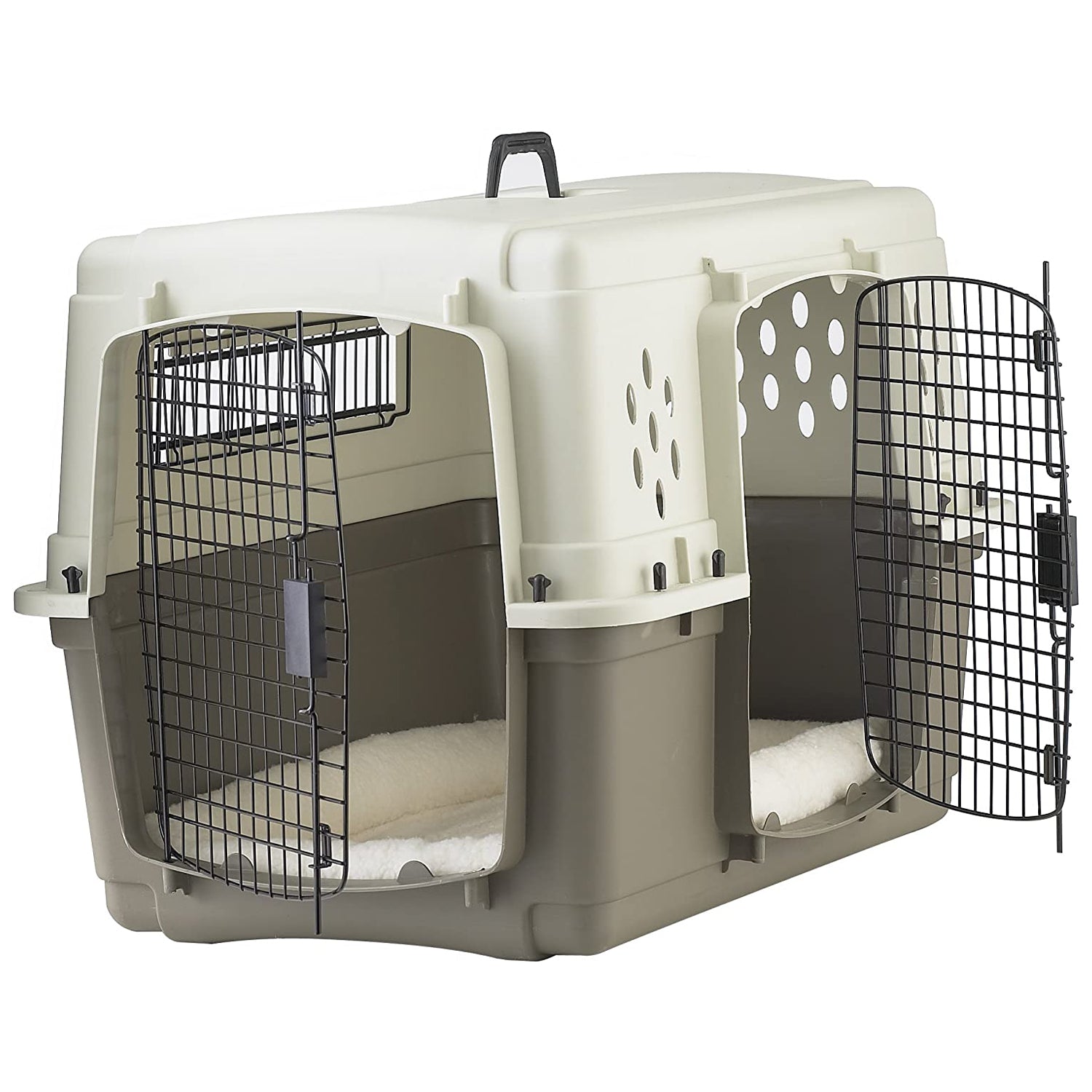 Miller Manufacturing 405073081 157308 23 x 22 x 33 in. Medium Plastic Pet Crate