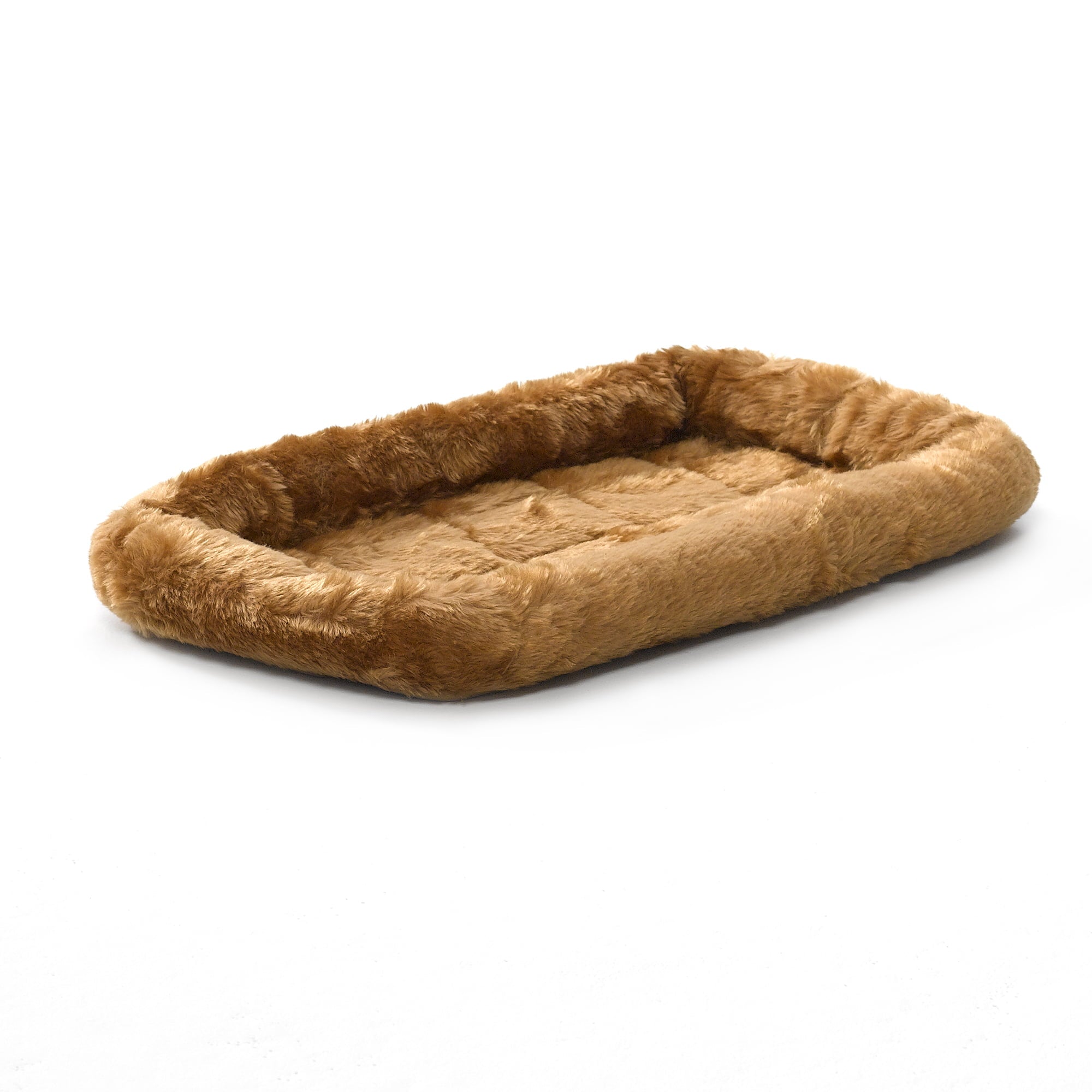 MidWest QuietTime Pet Bed and Dog Crate Mat， Cinnamon， 22