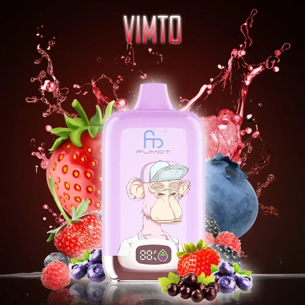 ⭐ Fumot Tornado Digital Box 12K – Einweg-Vape mit 50+ Geschmacksrichtungen 🍇🍉🍋
