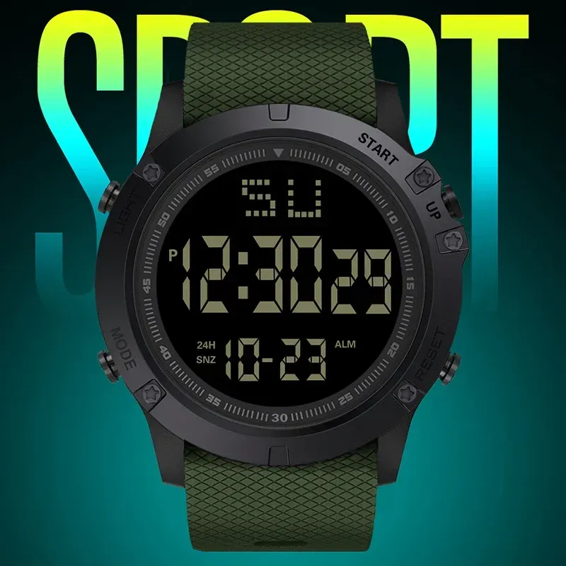 LIUYANGTIAN Y08 Men Sports Watch Multifunction Military Men's Sports Watch Waterproof Luminous LED Digital Electronic Wristwatch for Kid