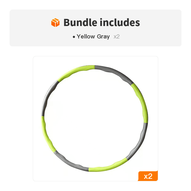 Thick Tight Sponge Hula Hoop For Adults And Kids， Home Fitness Accessories