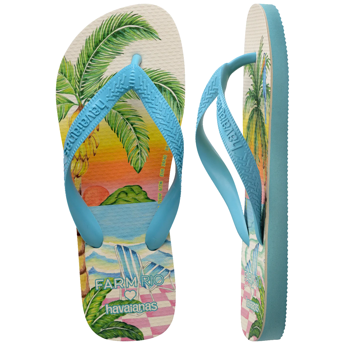 Chinelo Havaianas Farm Paisagem Solar