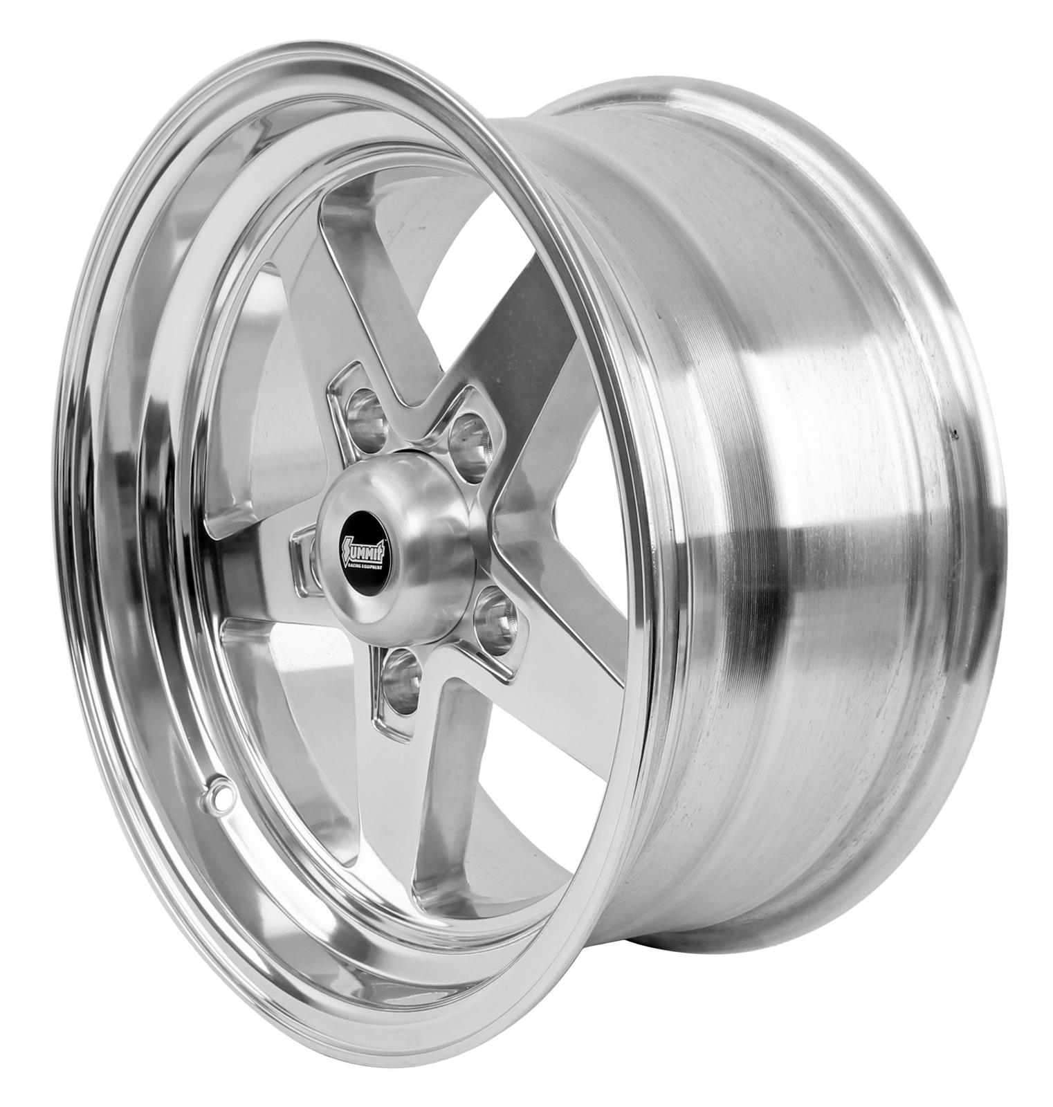Summit Racing SUM-571P-57610 Summit Racing? Warrior R/T Wheels