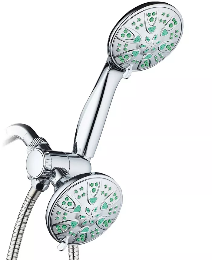 Aquadance Antimicrobial 30-setting Shower Combo Jets Bath Collection