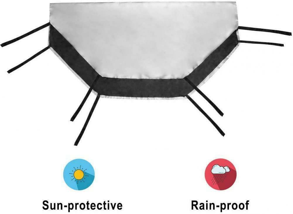 Dog Playpen Cover - Sun/Rain Proof Dog Pen Cover Provide Shade and Security Outdoor Indoor， Fits 24