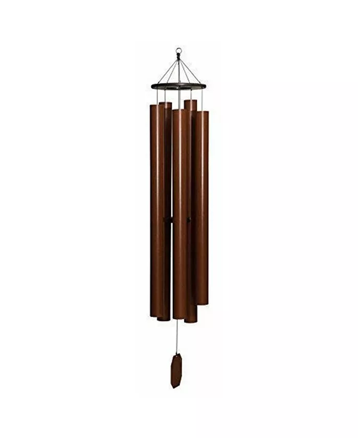 LAMBRIGHT CHIMES Spirit of Maroon Wind Chime Amish Crafted， 75in