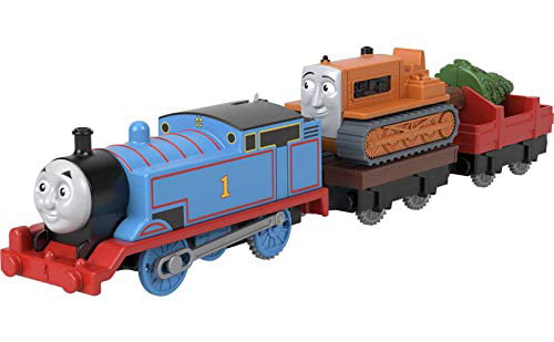 Thomas and Friends Thomas and Terence， battery-powered motorized toy train for preschool kids ages 3 years and up
