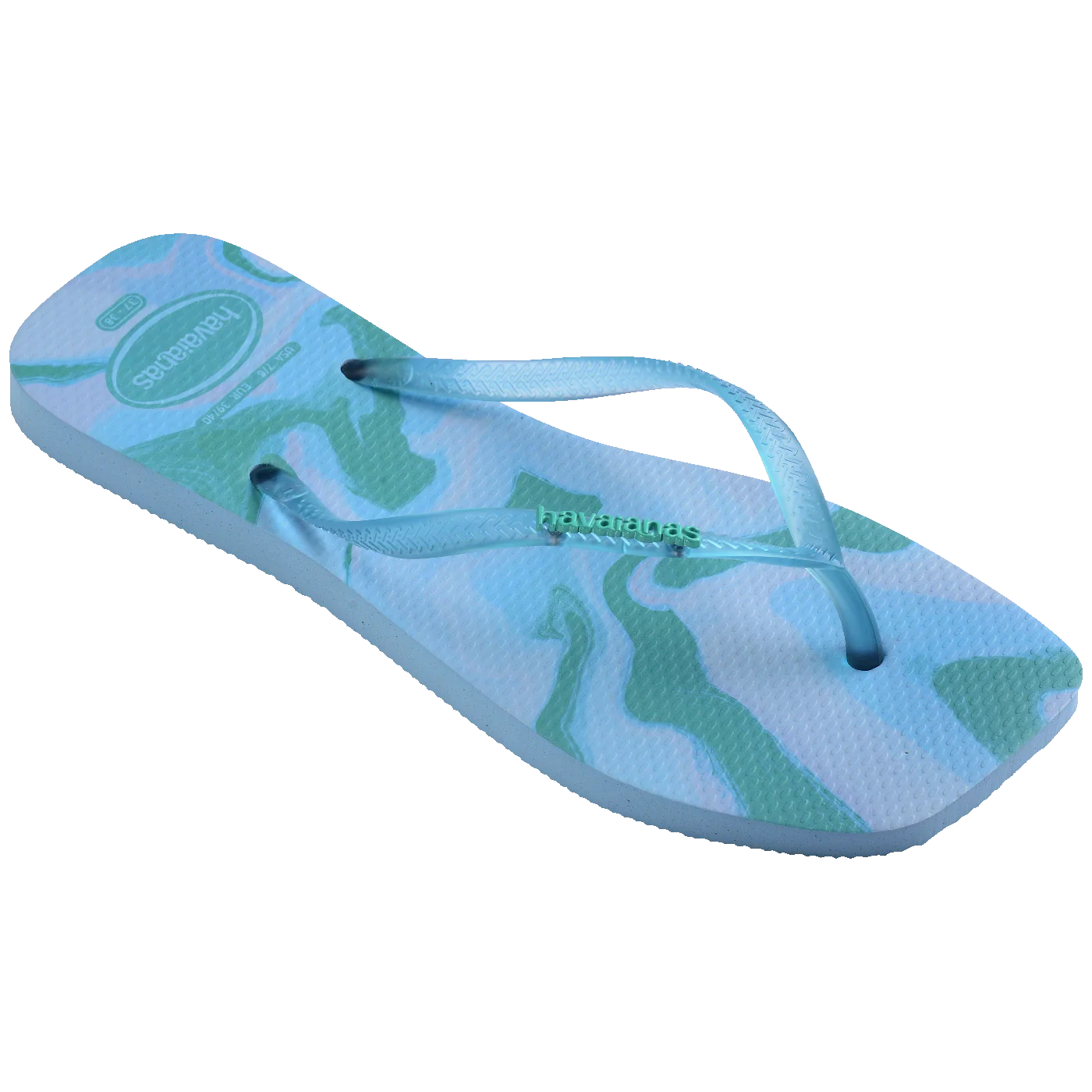 Chinelo Havaianas Slim Square Jelly