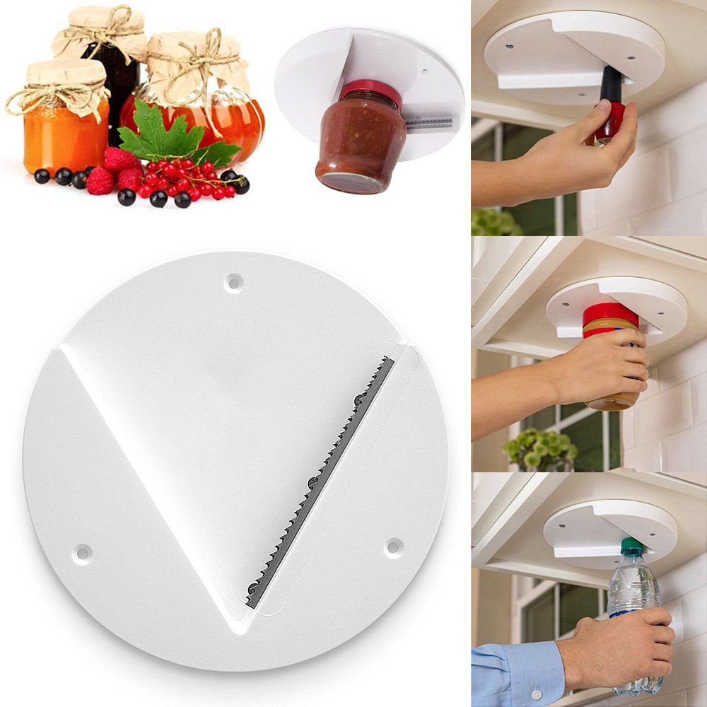 [🔥Summer Hot Sales-48%OFF]Jar Opener Multi-function Cap Opener Under Cabinet