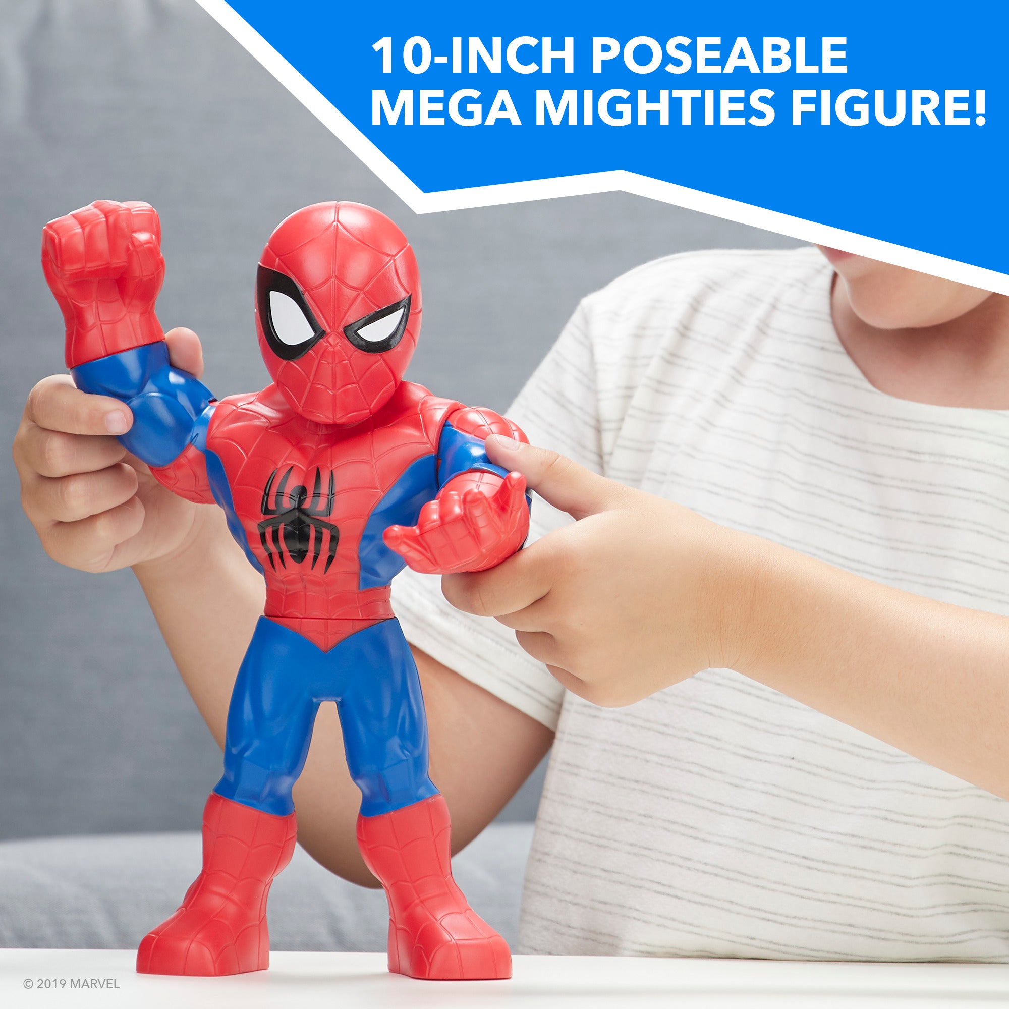 Marvel Super Hero Adventures Mega Mighties Spider-Man 10-inch Action Figure