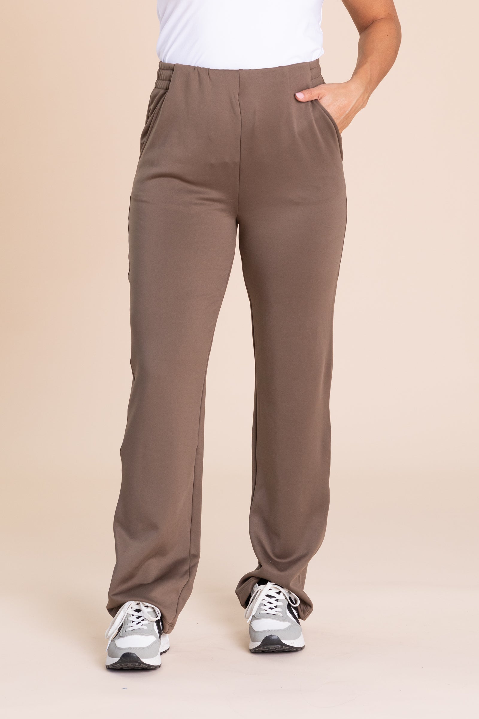 Micro Fleece Wide Leg Pants