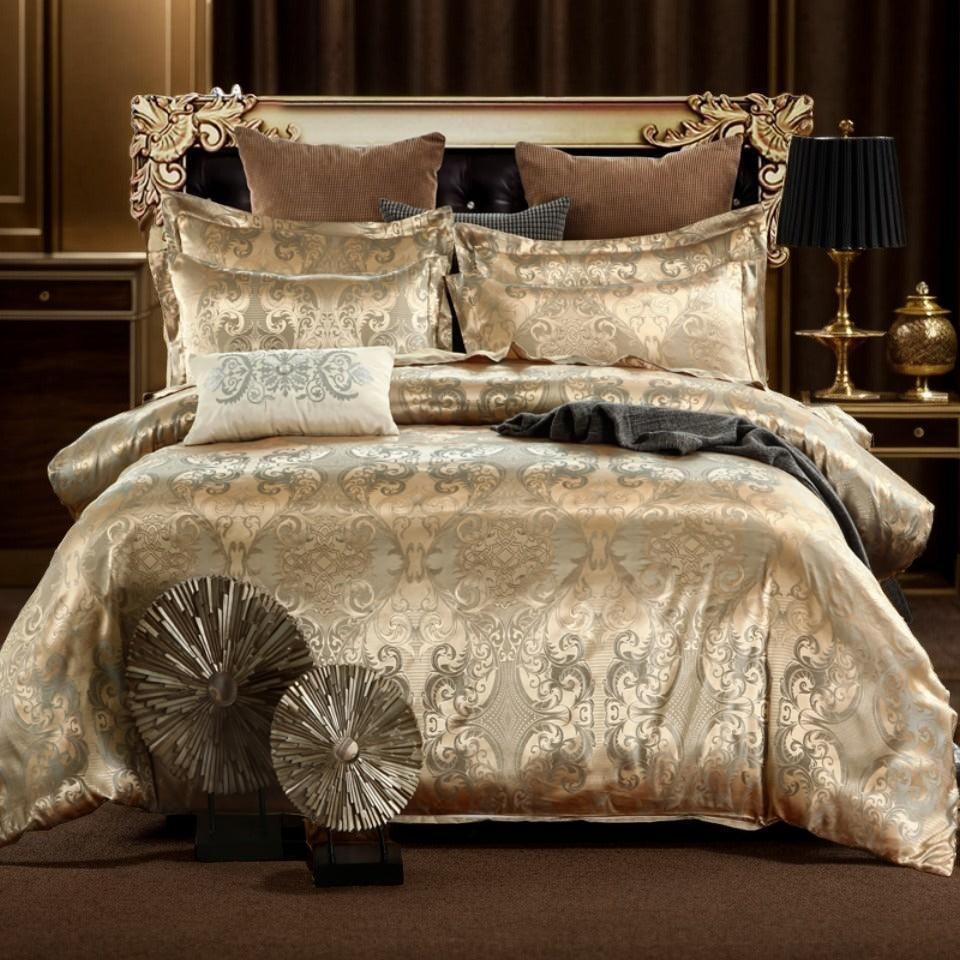 Conjunto de Roupas de Cama  Estilo Barroco La Baronesa™ / Luxo & Elegância para Seu Quarto!