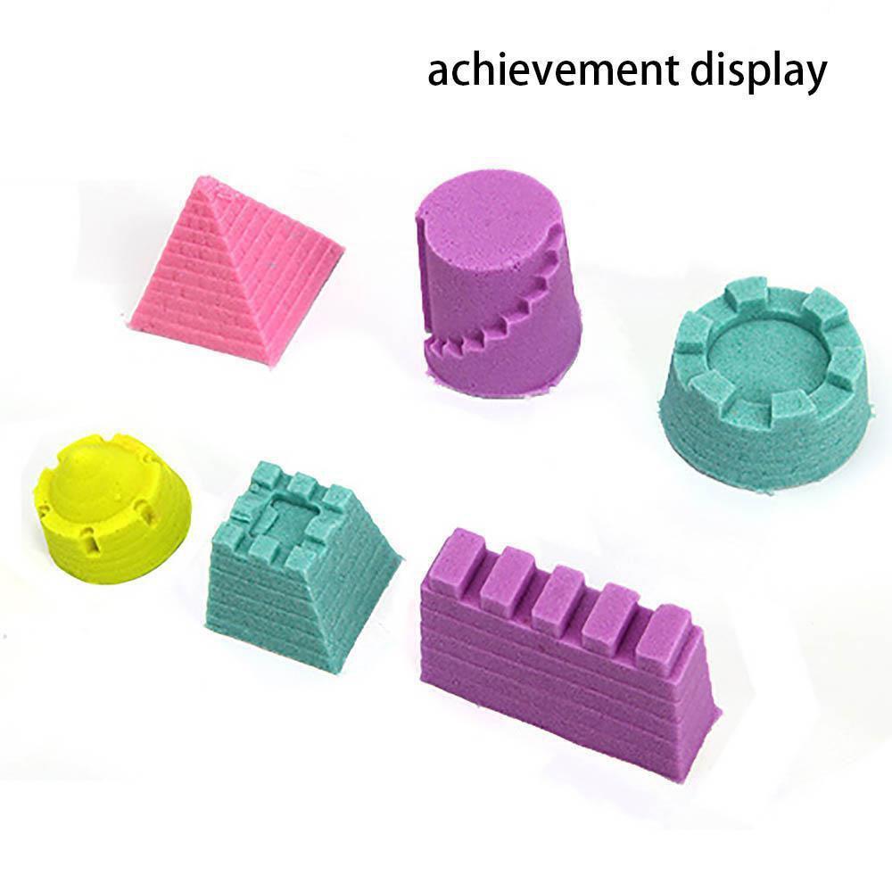 6Pcs Mini Sandcastle Molds Building Sandcastle