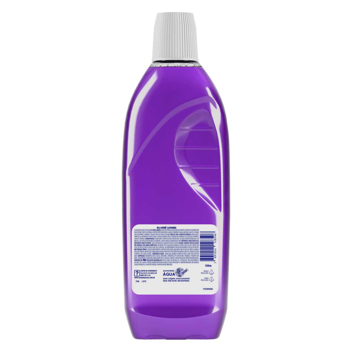 Lava-Roupas Liquido Lavanda Ola Bebe Frasco 1l