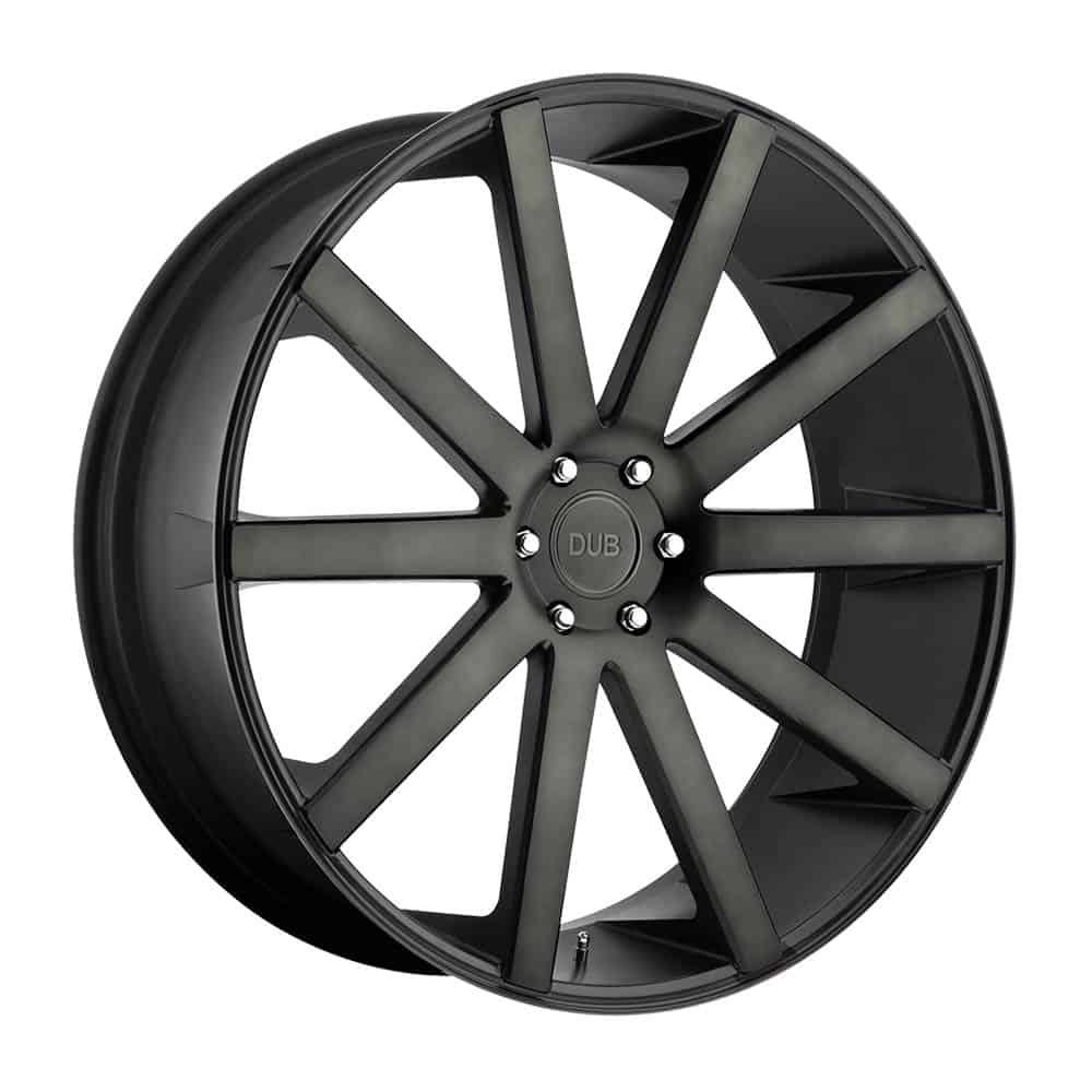 DUB 1PC S121 SHOT CALLA S121 24X10 6X5.5 MT-BLK-DDT 20MM