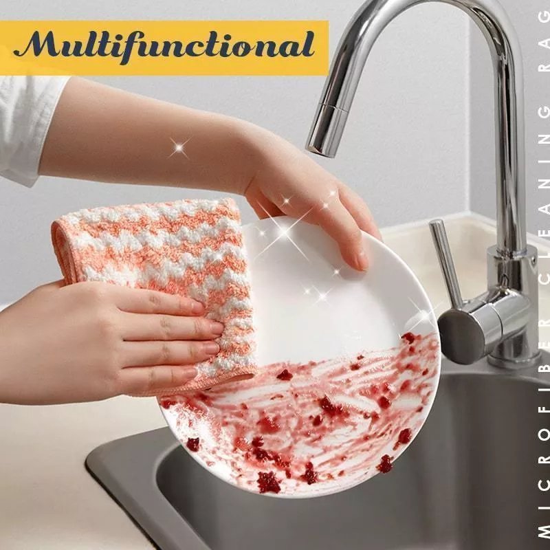 [🔥The 2022 The best Kitchen helper]Microfiber Cleaning Rag
