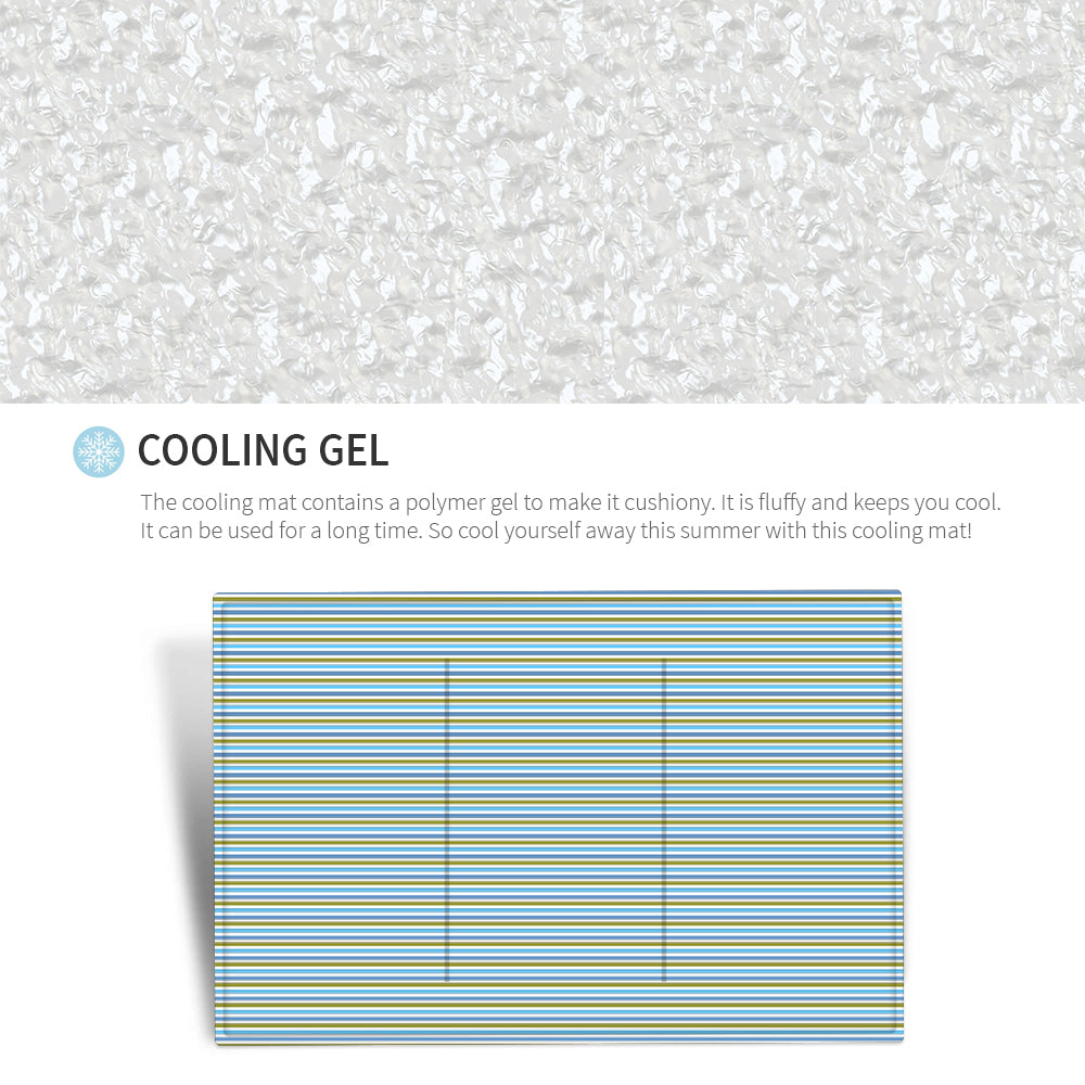 Eutuxia Cooling Mat - Soft Gel Pad for Dogs， Cats， Pets， Couches， Chairs， Car Seats， Floors - Non-Toxic Polymer Material - Keep Yourself and Pets Comfortable and Cool - Must have Item for Summers [Small]