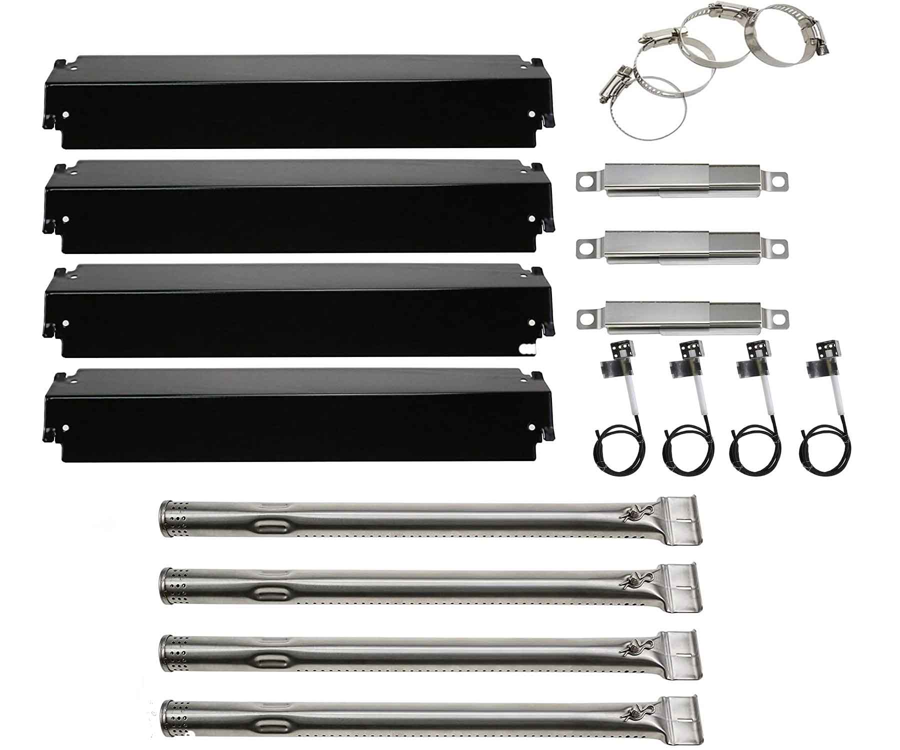 Refurbish Parts Kit for Char-broil 4 Burner 463244011, 463247310, 466247310, 463241414, 466247009, 466247010 Commercial Series Gas Grills