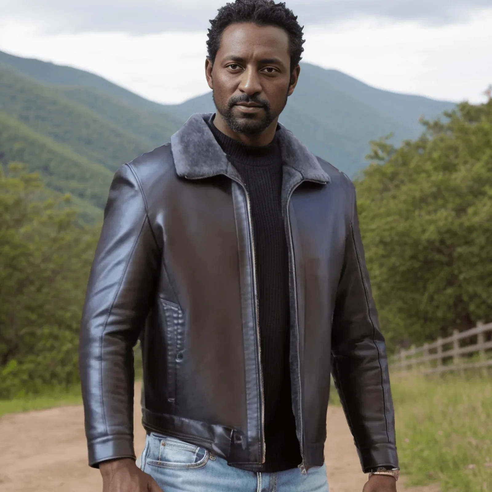 Jaqueta Brooklyn™ em Couro Luxuoso / A União de Sofisticação e Conforto para o Inverno!