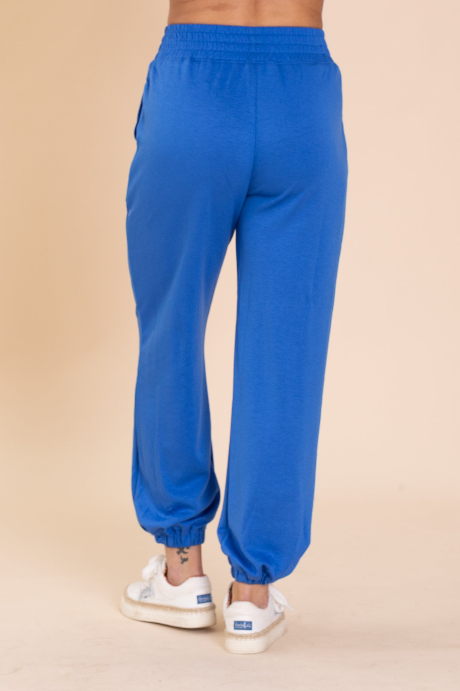 Soft Scuba Joggers With Pockets