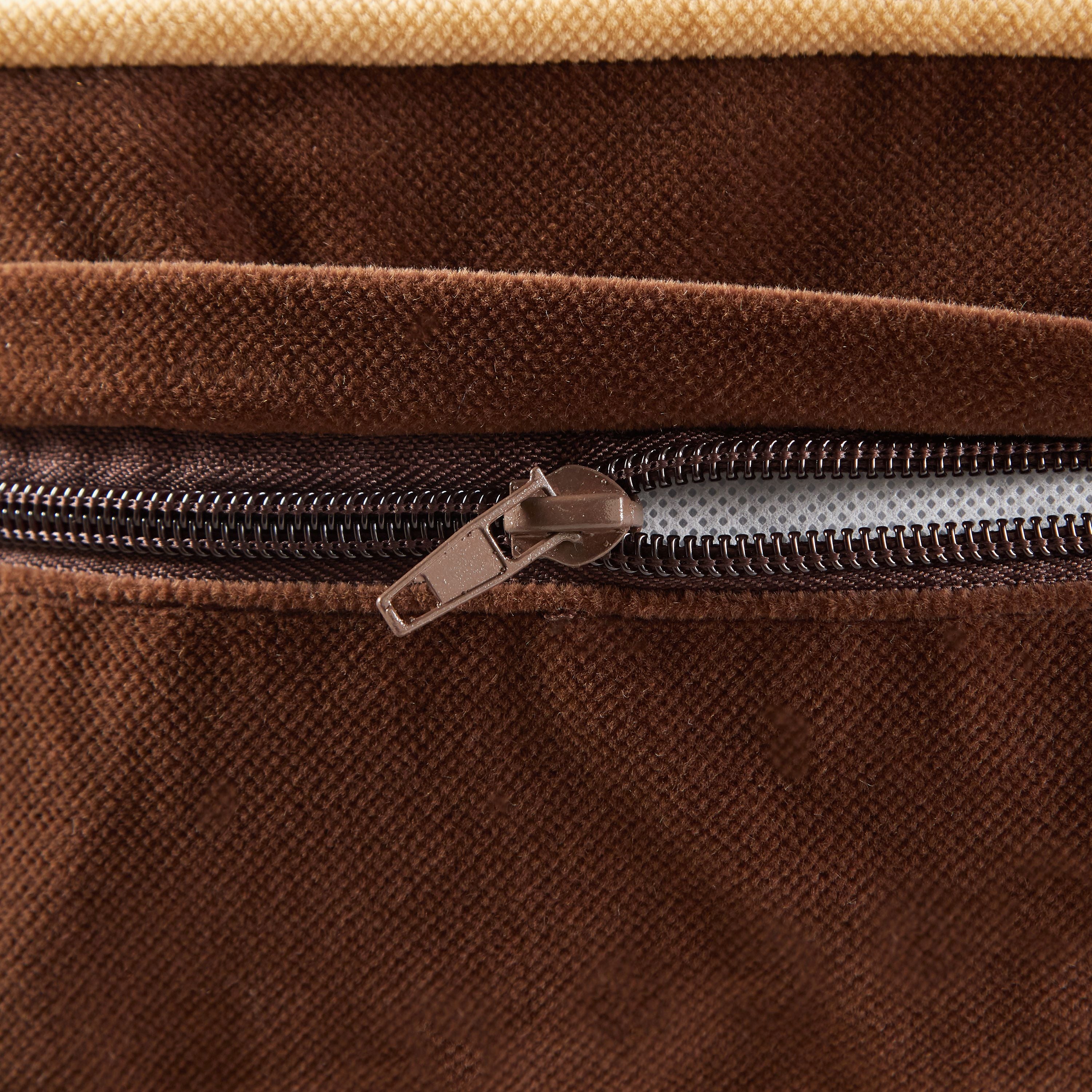 Happy Hounds Buster Rectangle Pillow Style Dog Bed， Cocoa， Medium (42 x 30 in.)