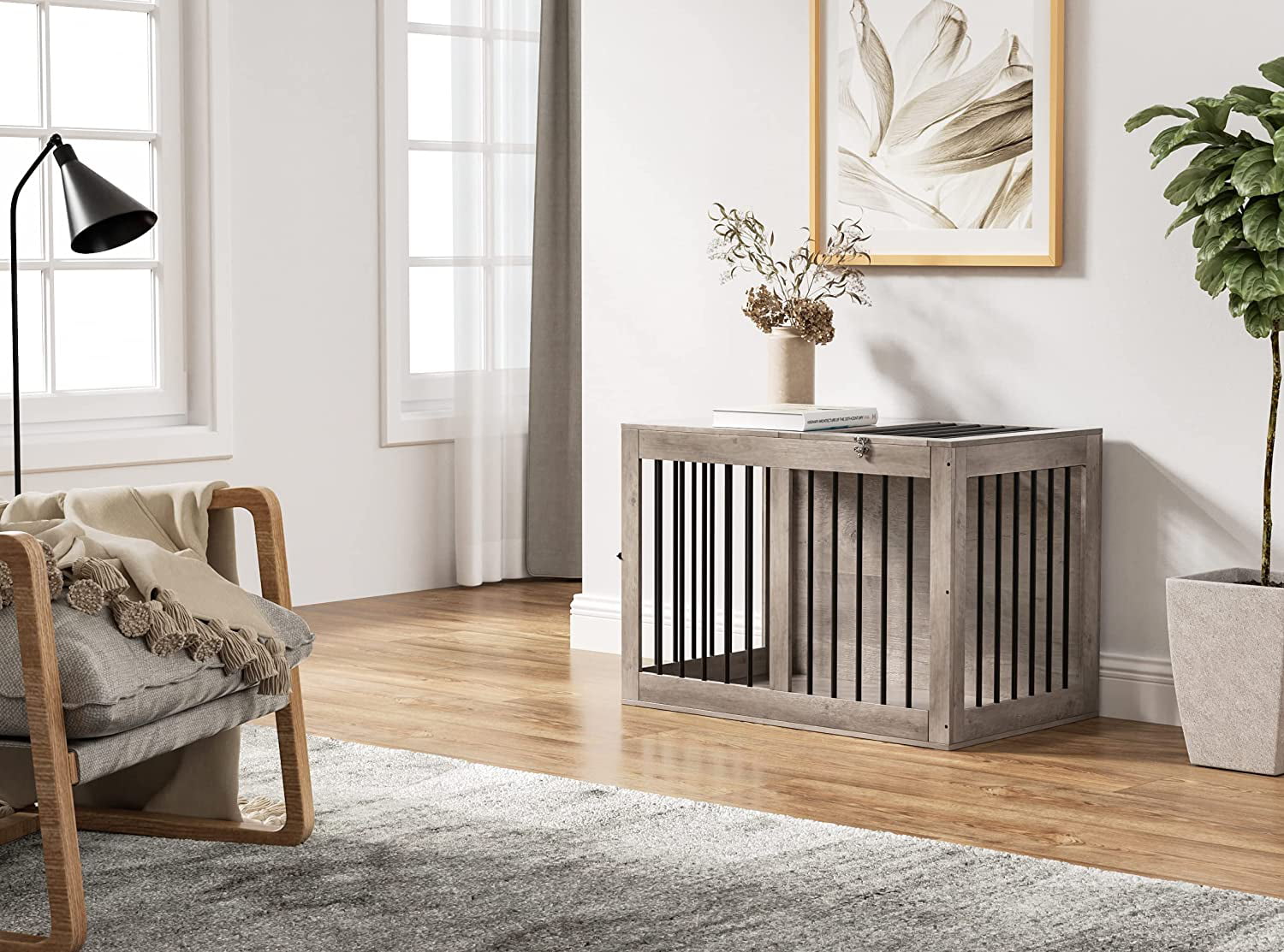 Medium Dog Crate， 22