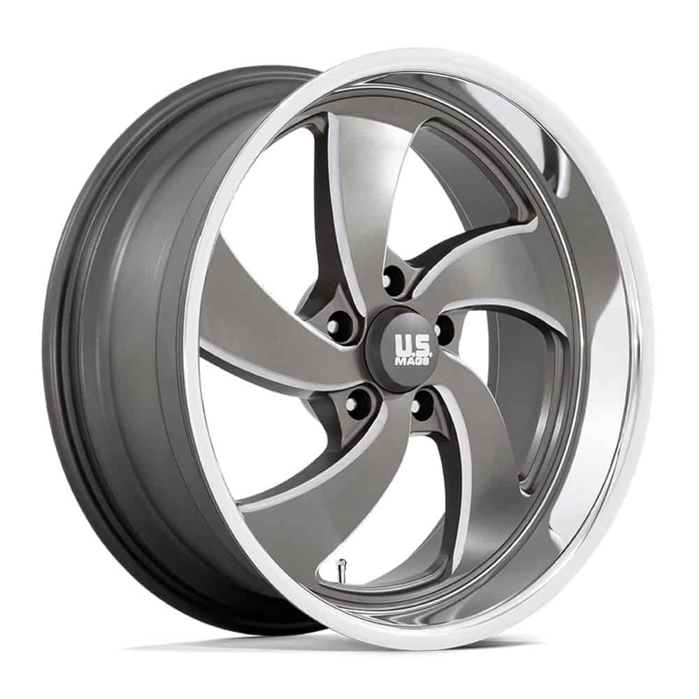 US Mag 1PC Wheels U133 20X9.5 5X4.75 ANTH-MILL-DCL 1MM
