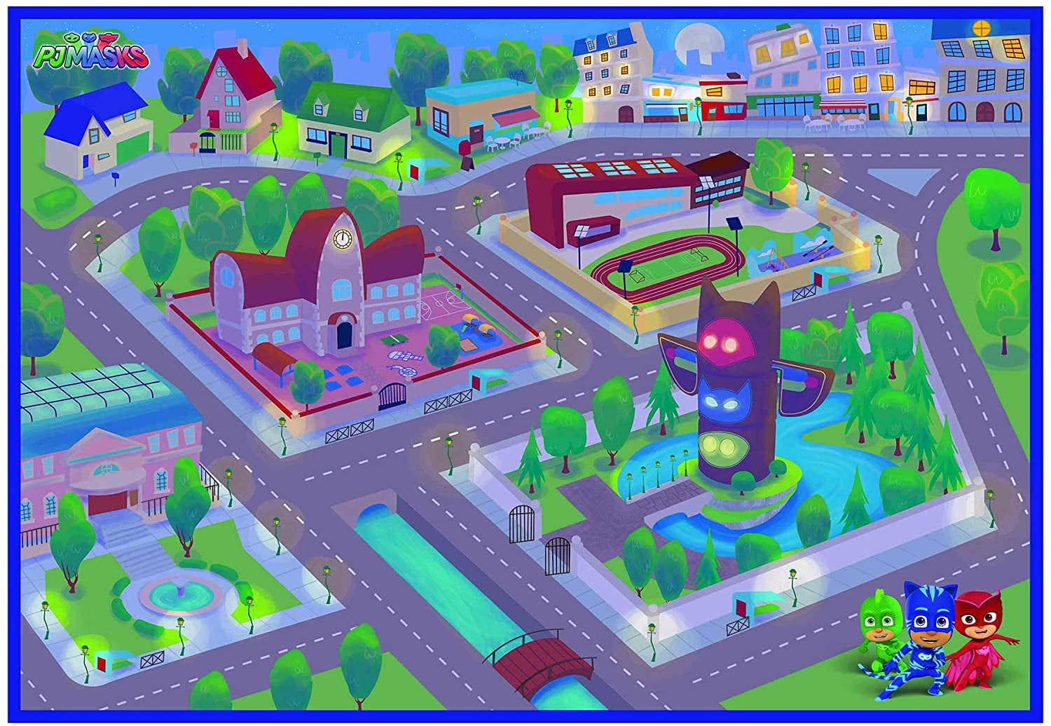 PJ Masks Kids Car Play Game 46