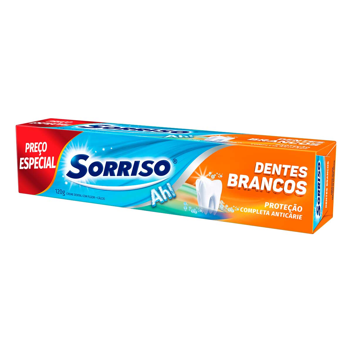 Creme Dental Sorriso Dentes Brancos 120 g