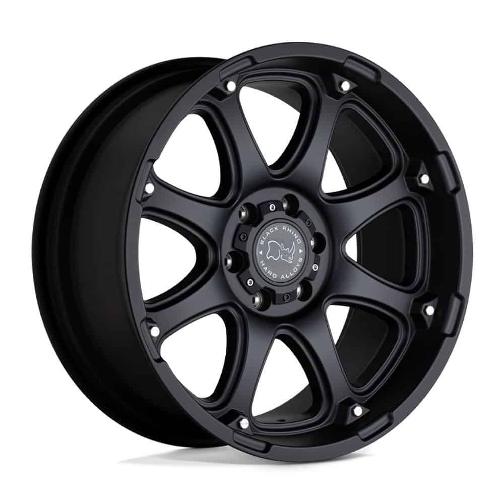 Black Rhino BLGLA 17X9 8X6.5 M-BLK 12MM