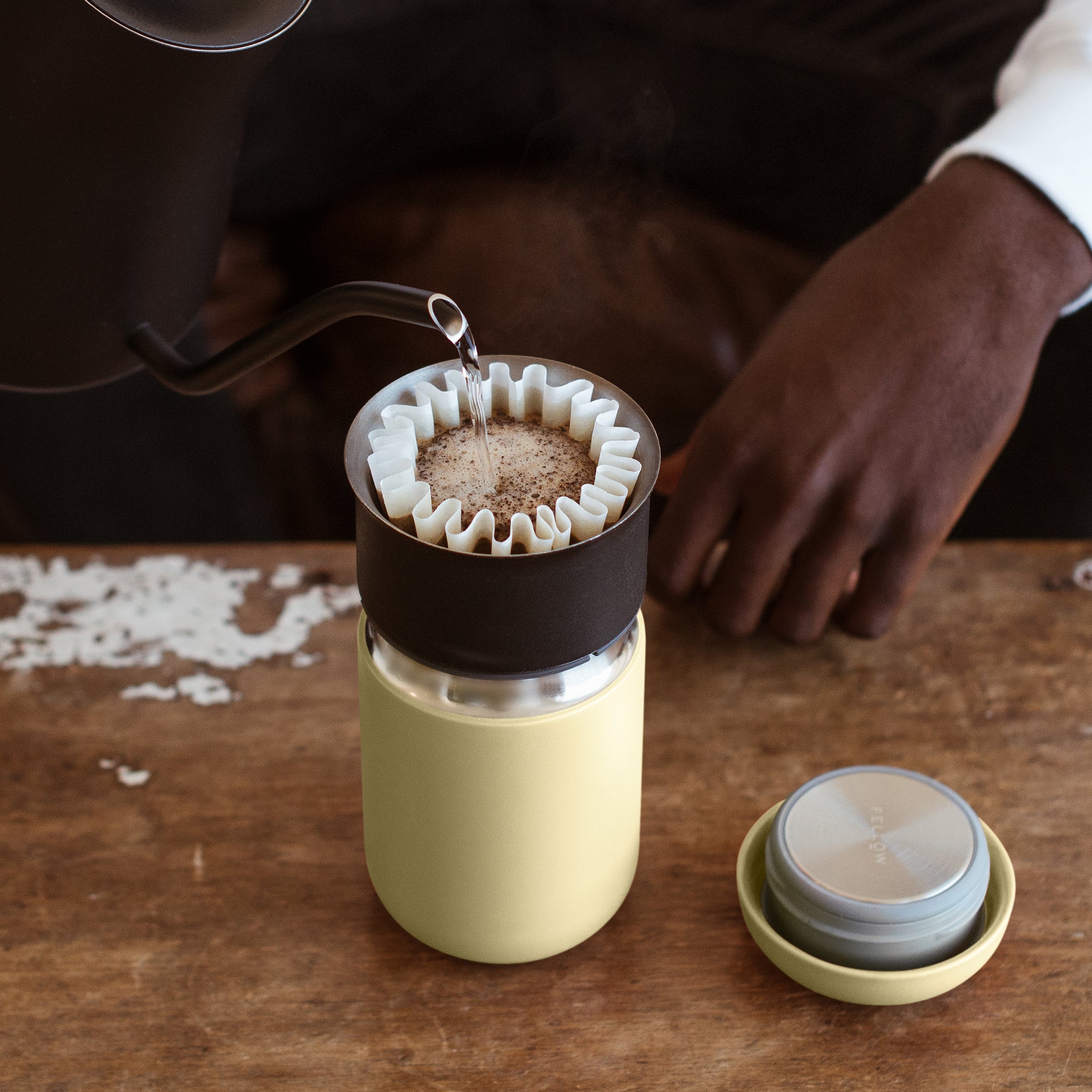 Ceramic Wide Rim Mug 12 Ounce Ergonomic Handle