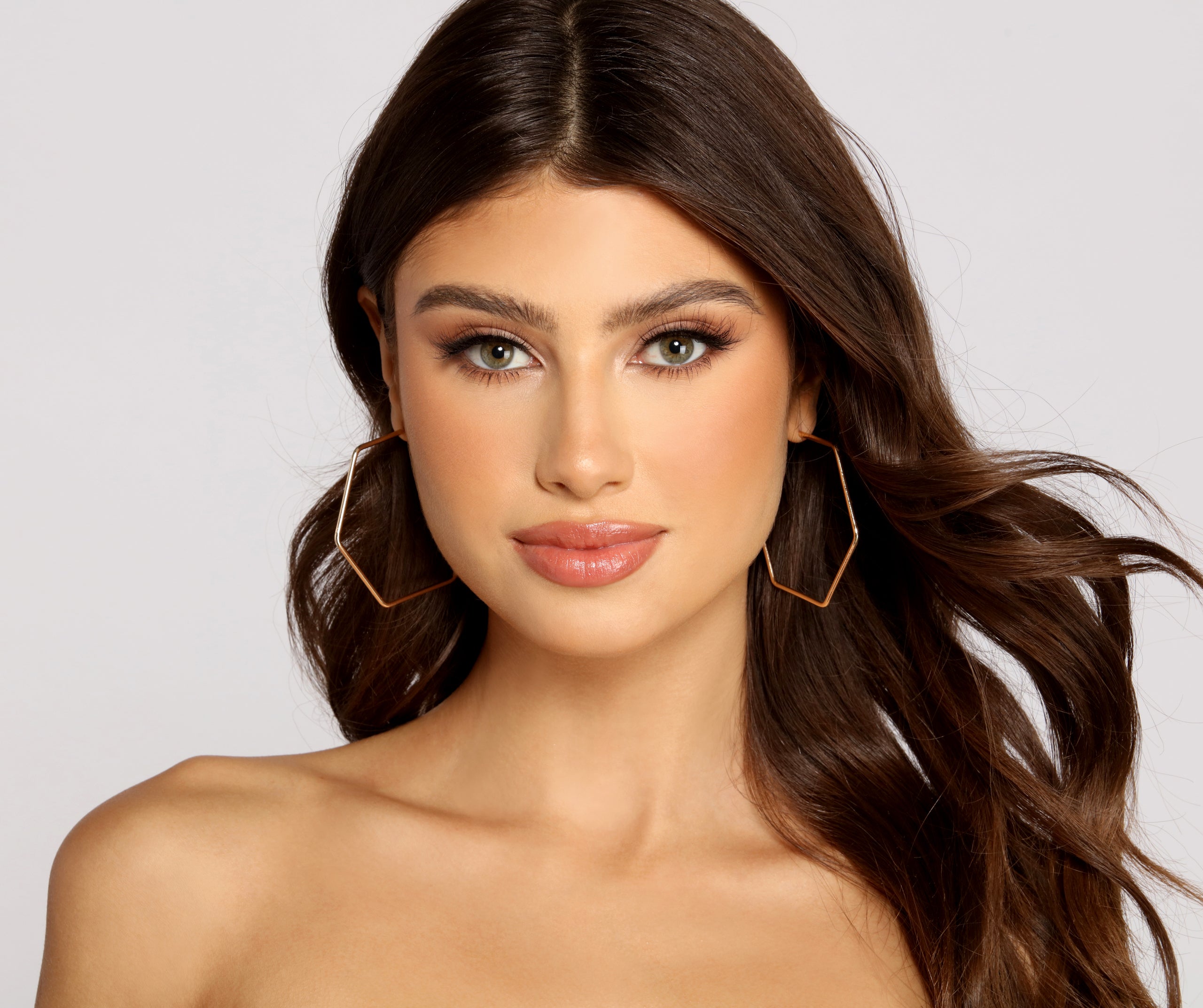 Glamour Diva Large Hoops Three-Pack