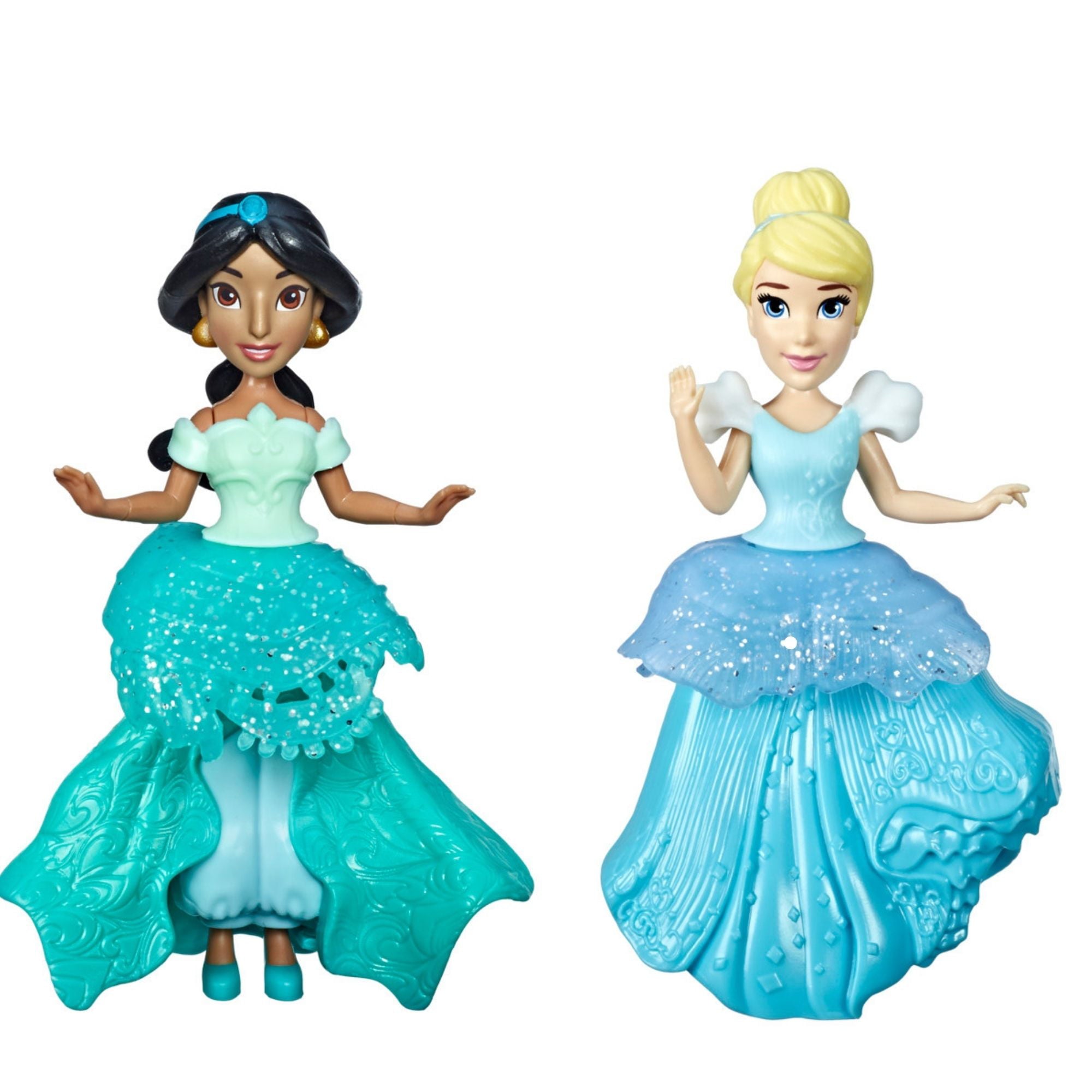 Disney Princess Collectible Fashion Dolls, Set of 6 Includes 6 Royal Clips Fashions