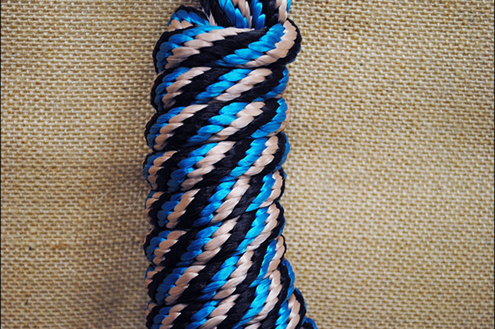 18PC Black Turquoise Professional Choice Western Horse Nylon Halter Rope 10Ft Lead