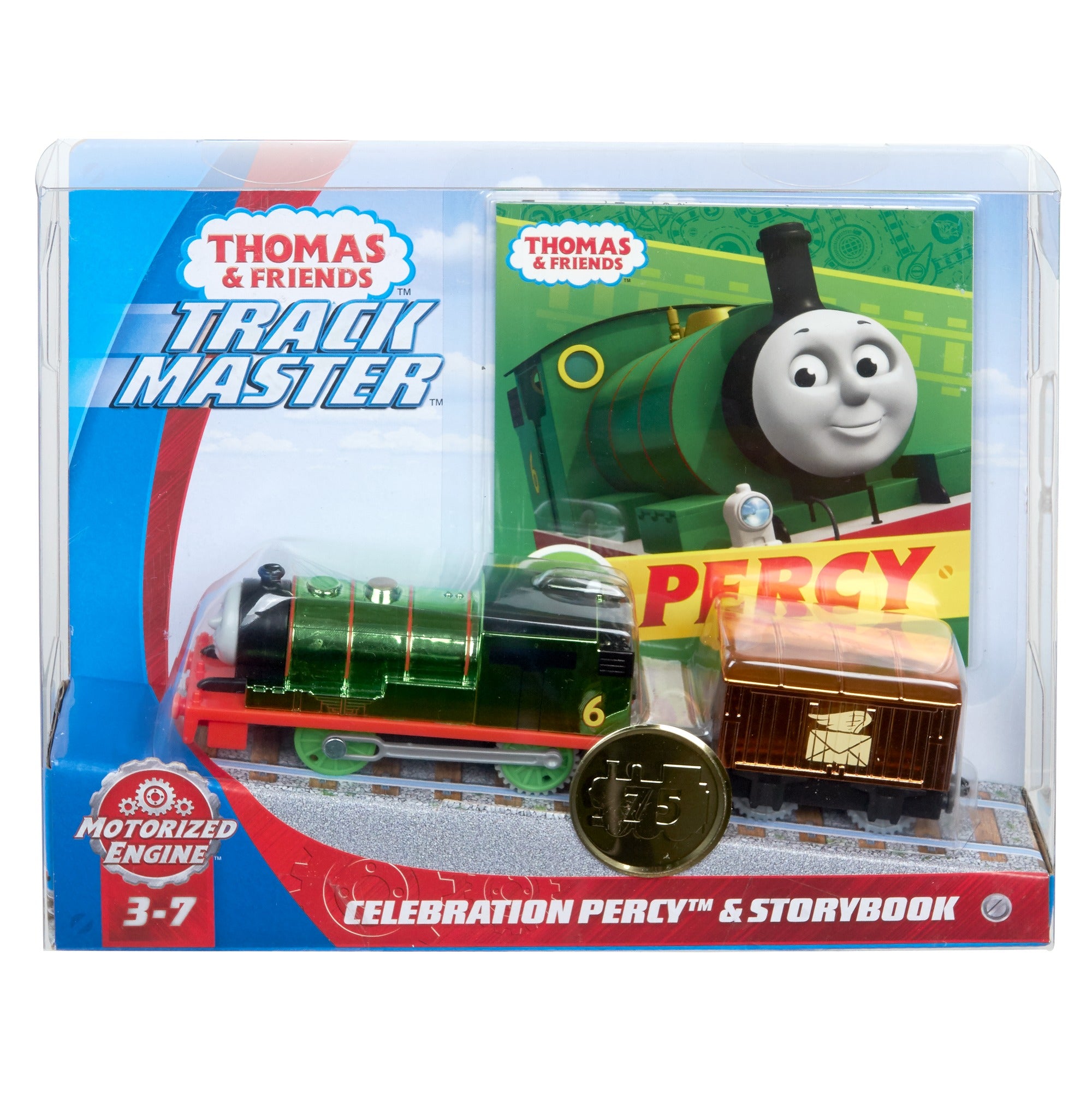 Fisher-Price Thomas and Friends Celebration Percy and Storybook