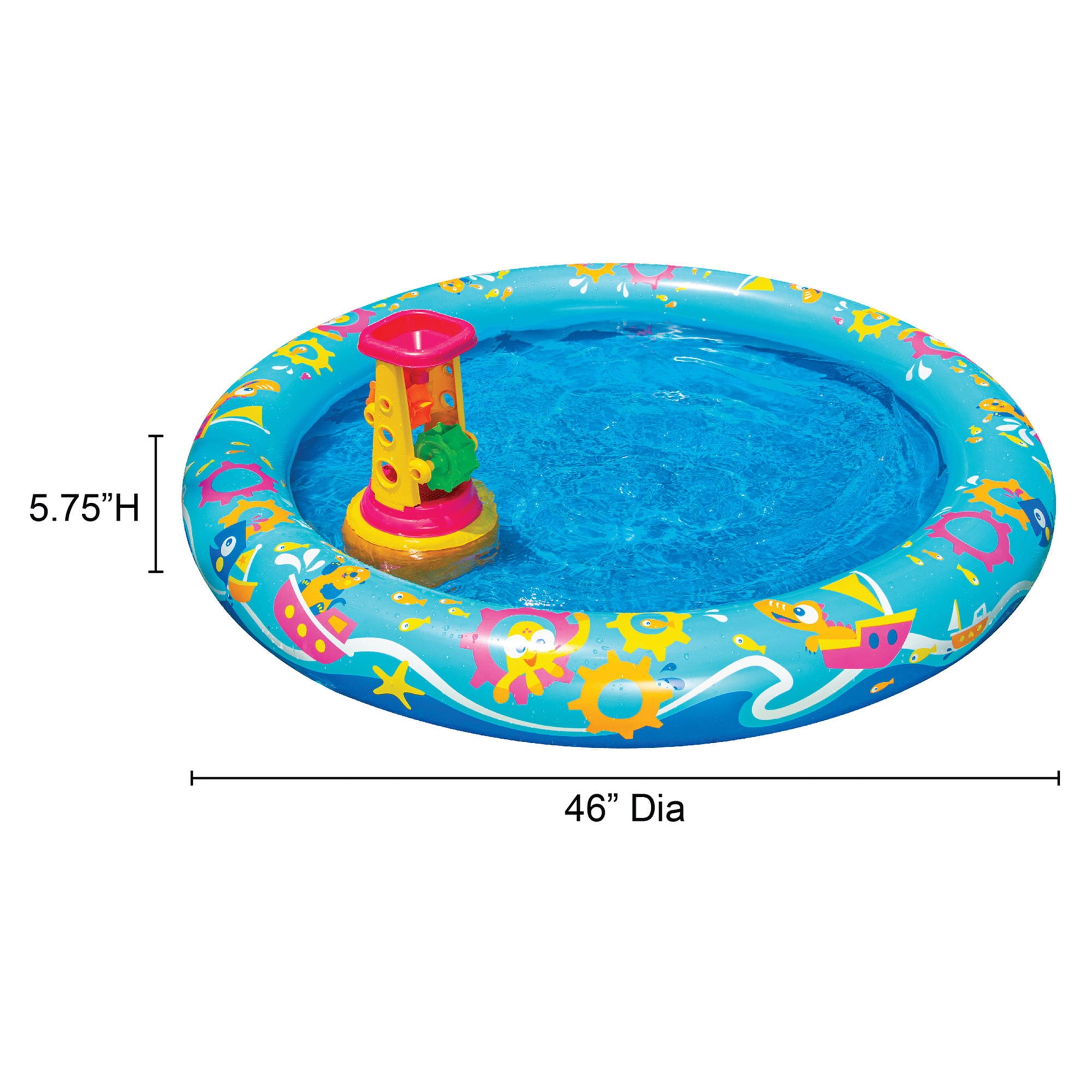 Banzai Jr. Splash Arcade Activity Pool， 18 Months and Up