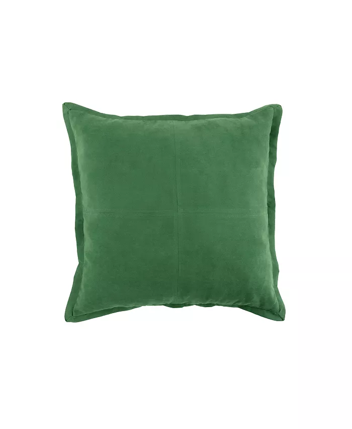Lush Dandeacutecor Faux Suede Decorative Pillow， 20