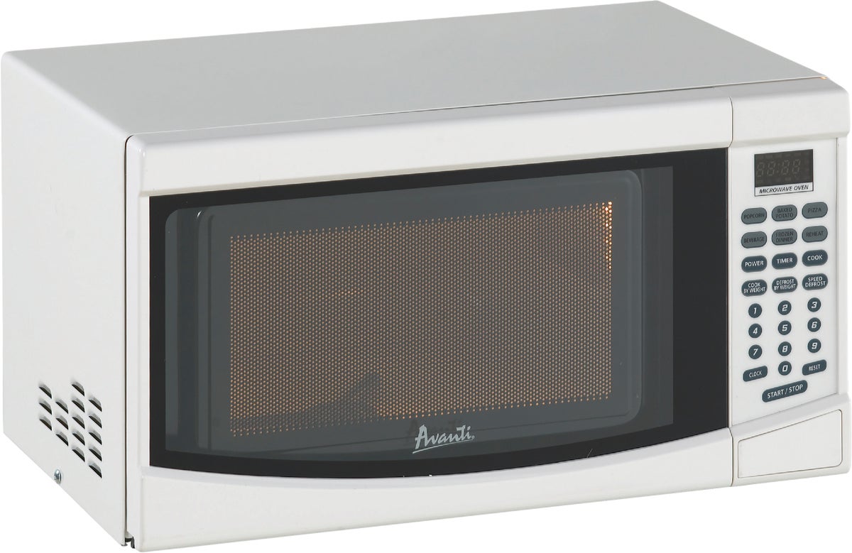 Avanti 0.7 Cu. Ft. Black Countertop Microwave 0.7 Cu. Ft. White