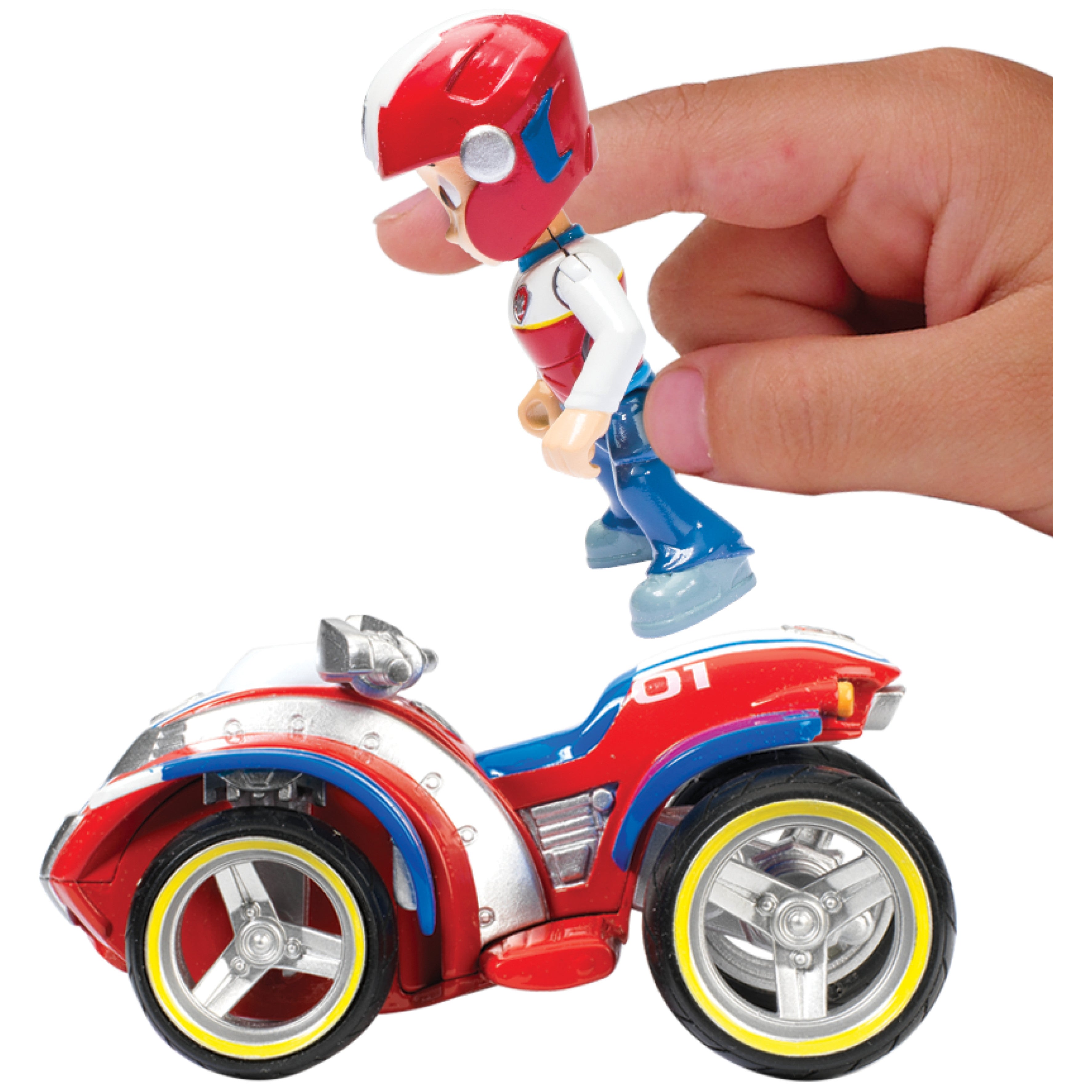 PAW Patrol Ryder's Rescue ATV， Vehicle and Figure， For Ages 3 and up