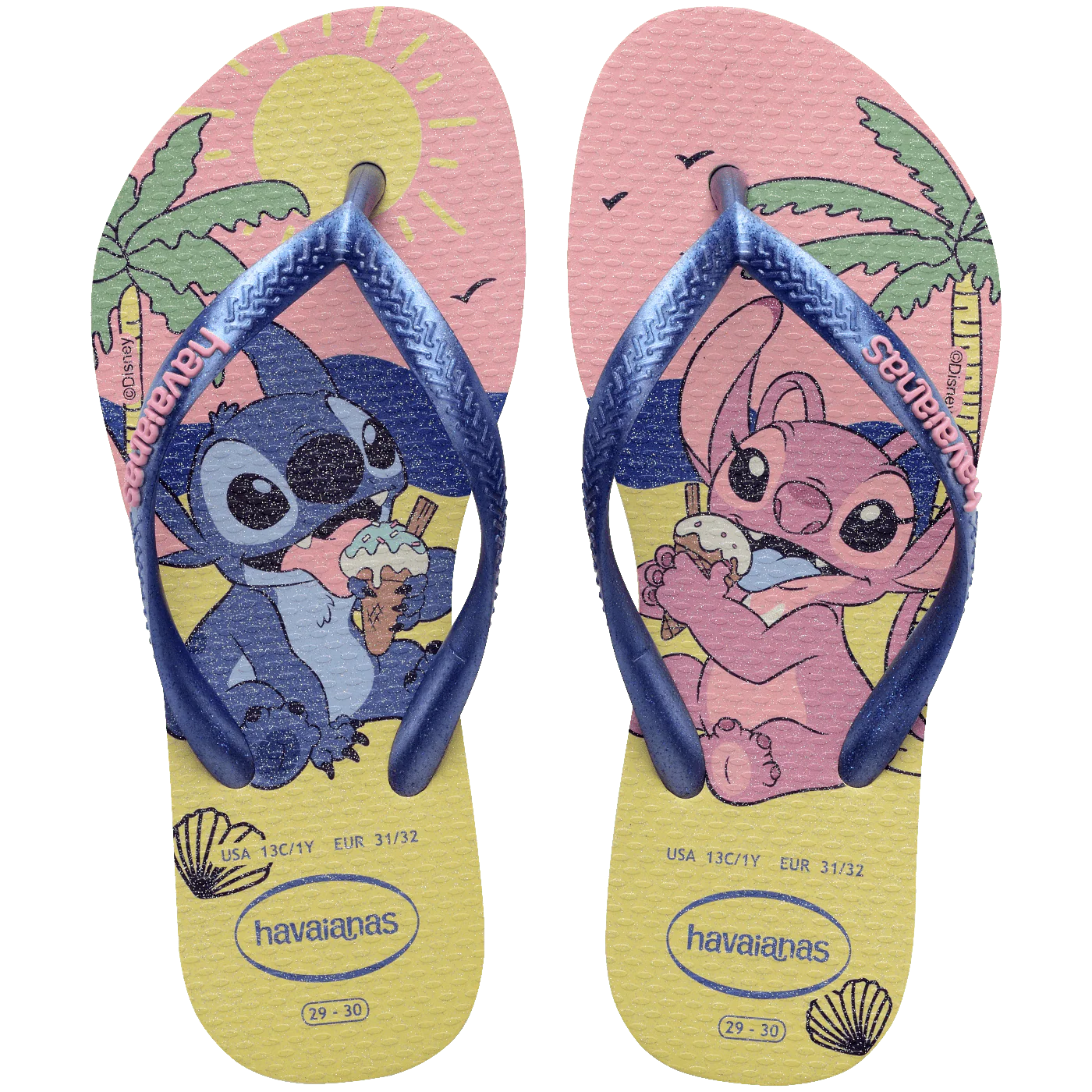 Chinelo Havaianas Infantil Slim Stitch