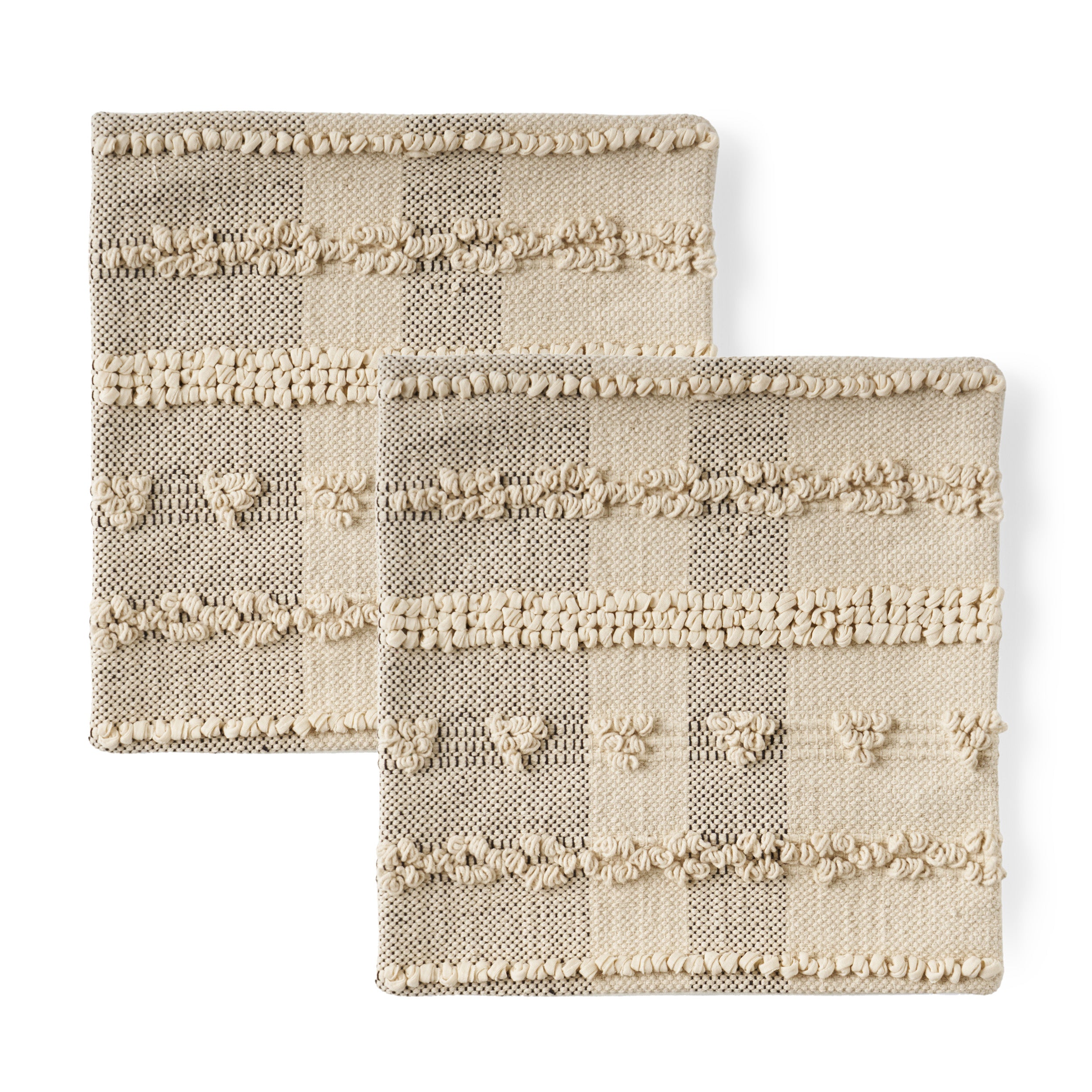 Stephanie Boho Cotton Pillow Cover (Set of 2)