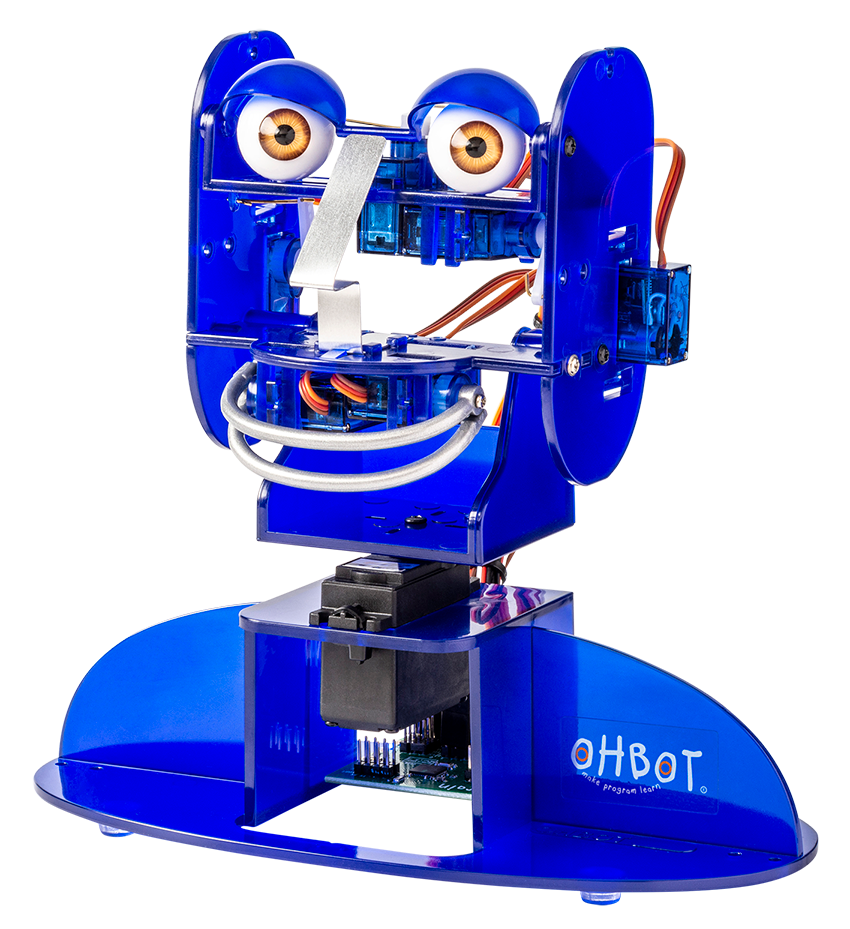 Ohbot 2.1 Assembled (MS Windows) | Programmable Robot Set， Educational Robot for Programming