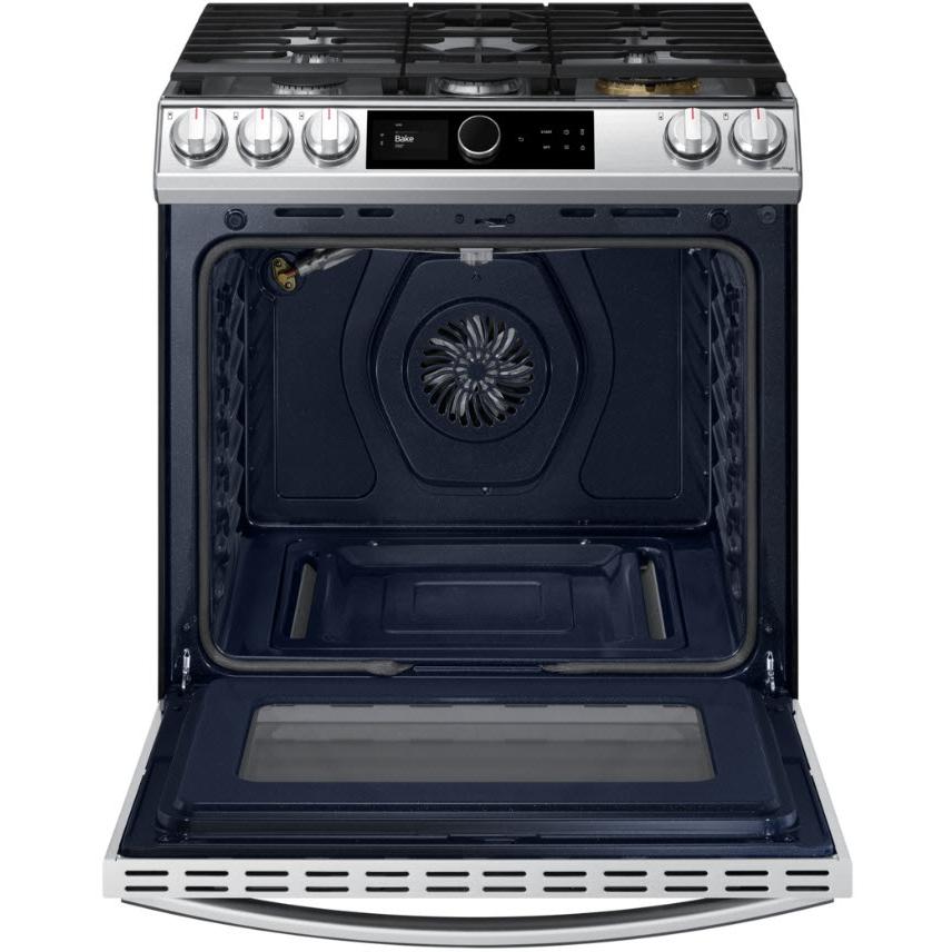  30-inch Slide-in Gas Range with Wi-Fi Technology NX60T8711SS/AA