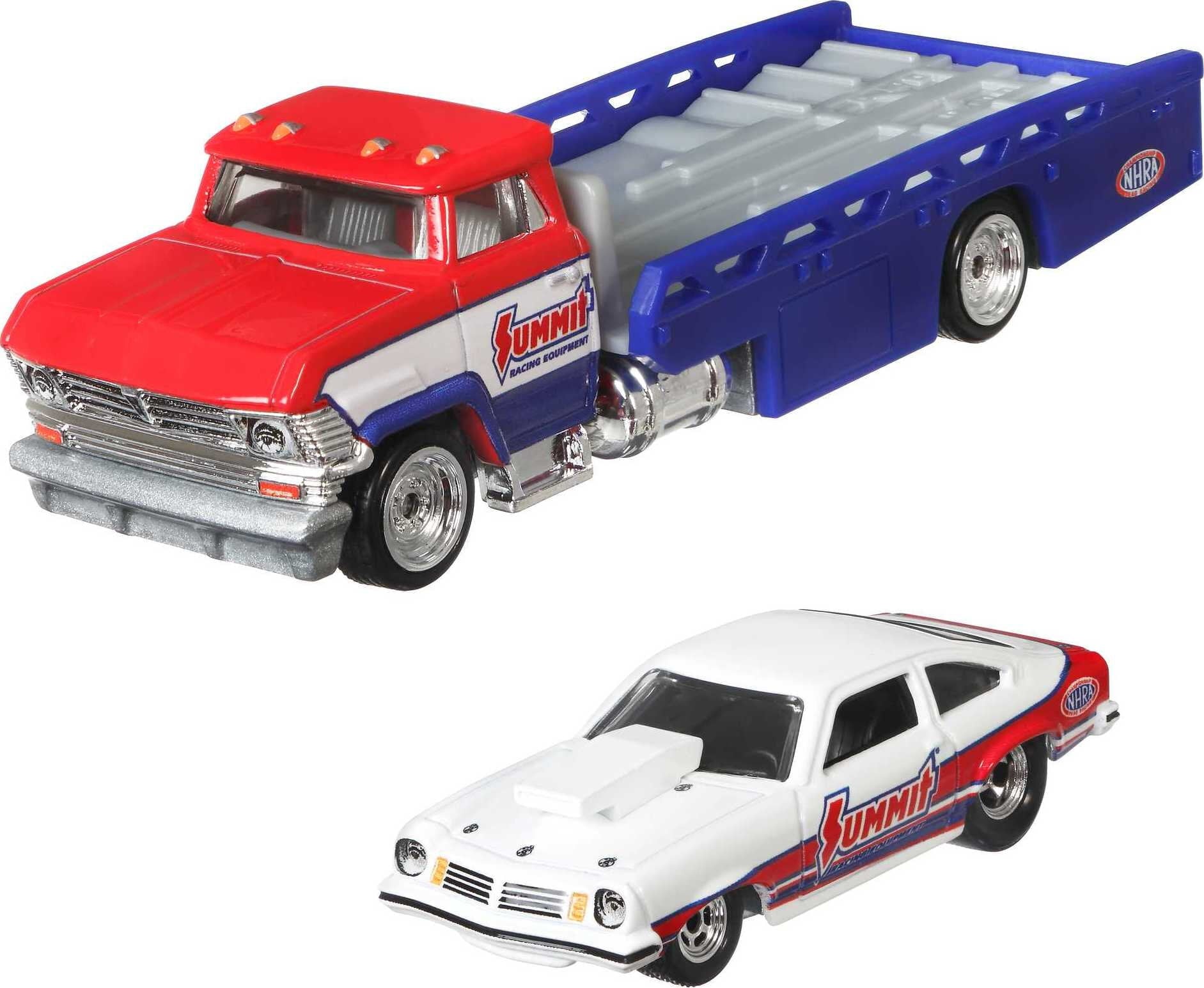 Hot Wheels Horizon Hauler Truck Vehicle Playset (2 Pieces)