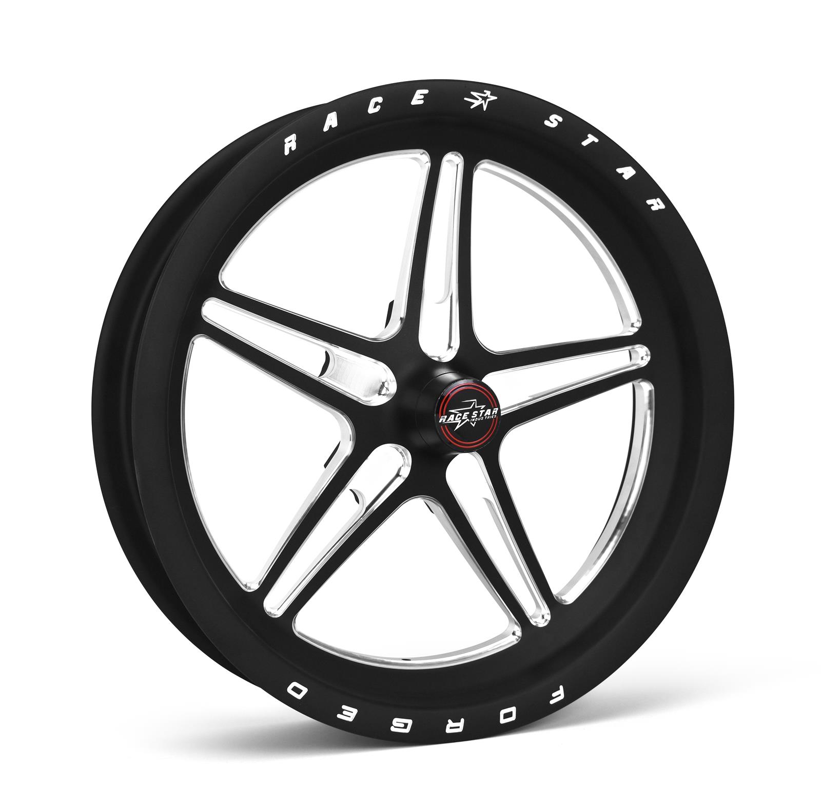 Race Star Industries 63-73545202B Race Star 63 Pro Forged Black Anodized Machined Wheels