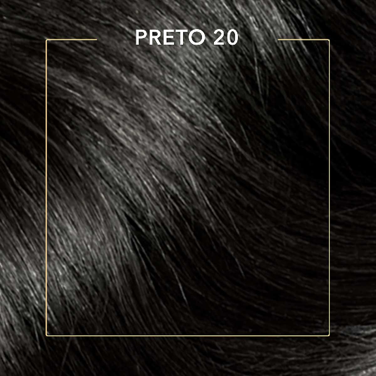 Tintura para Cabelo Preto 20 Koleston 242g